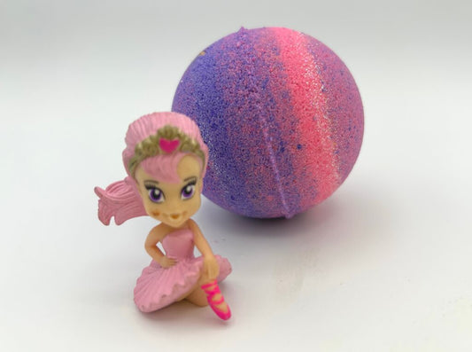 Enchanted Kids Bath Bomb with Toy Figurine Inside - Berwyn Betty's Bath & Body Shop