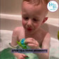 Conversation Heart Kids Bath Bomb Gift Box with Cute Creature Mini Figure Toys Inside - 4 ct