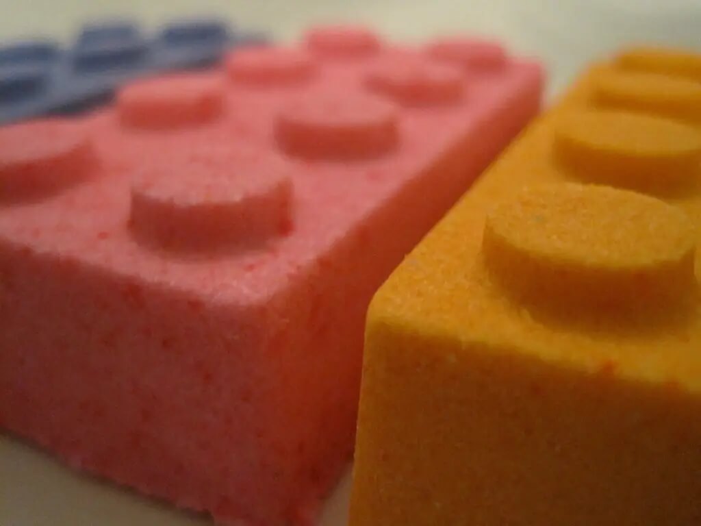 Blocks Bath Bombs Party Pack (with Toys Inside) - 6 ct - Berwyn Betty's Bath & Body Shop