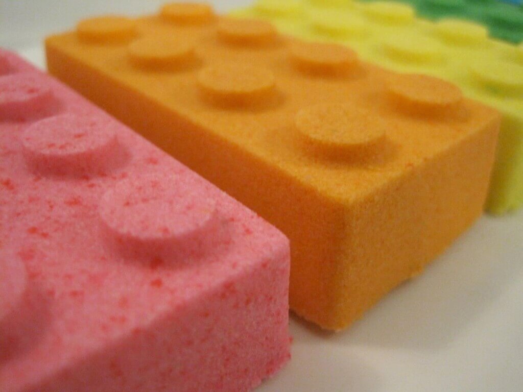 Blocks Bath Bombs Party Pack (with Toys Inside) - 6 ct - Berwyn Betty's Bath & Body Shop