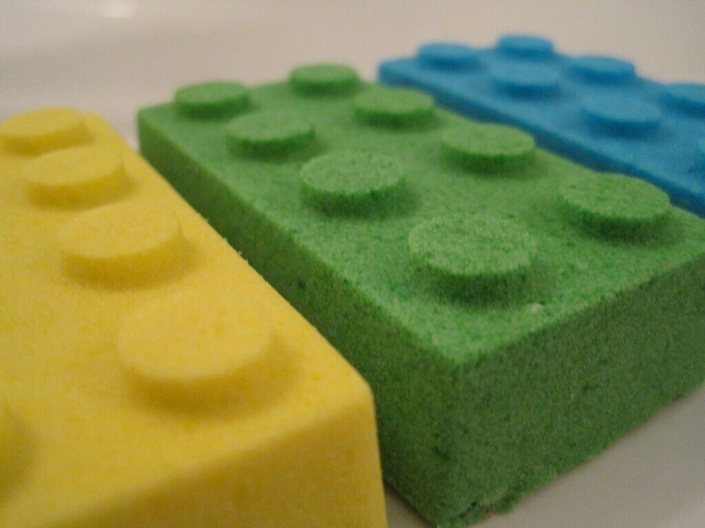 Blocks Bath Bombs Party Pack (with Toys Inside) - 6 ct - Berwyn Betty's Bath & Body Shop