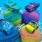 Cars Bath Bomb Gift Box with Car Toys Inside - 4 Pack - Berwyn Betty's Bath & Body Shop