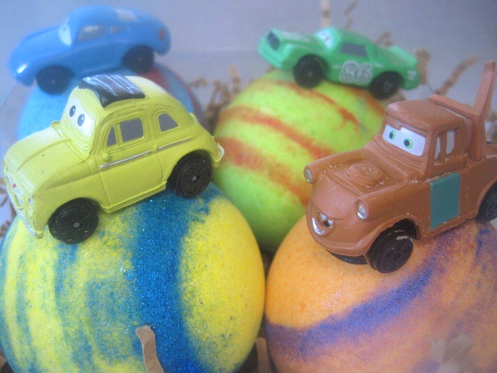 Cars Bath Bombs Party Pack (with Toys Inside) - 6 ct - Berwyn Betty's Bath & Body Shop
