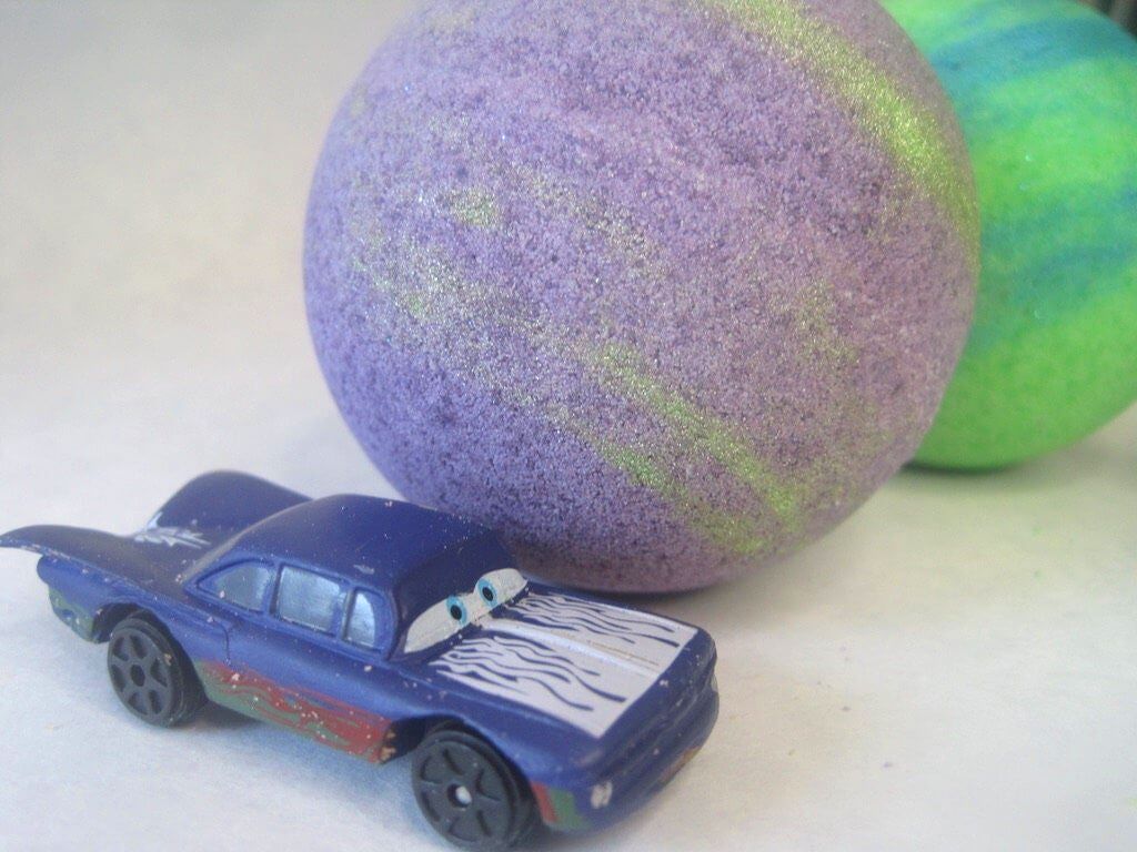 Cars Bath Bombs Party Pack (with Toys Inside) - 6 ct - Berwyn Betty's Bath & Body Shop
