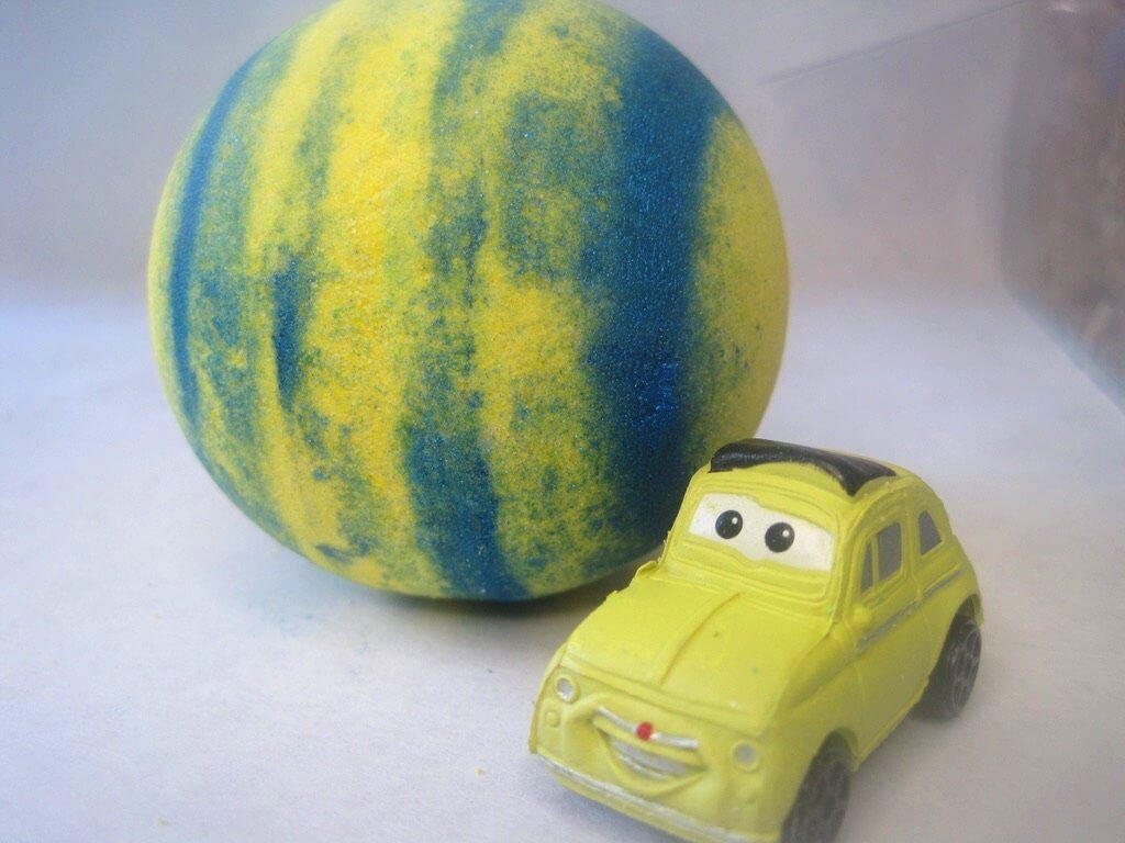 Cars Bath Bombs Party Pack (with Toys Inside) - 6 ct - Berwyn Betty's Bath & Body Shop