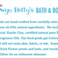 Kawaii Sushi Kids Bath Bomb with Squishy Fruit Fidget Toy Inside - Berwyn Betty's Bath & Body Shop