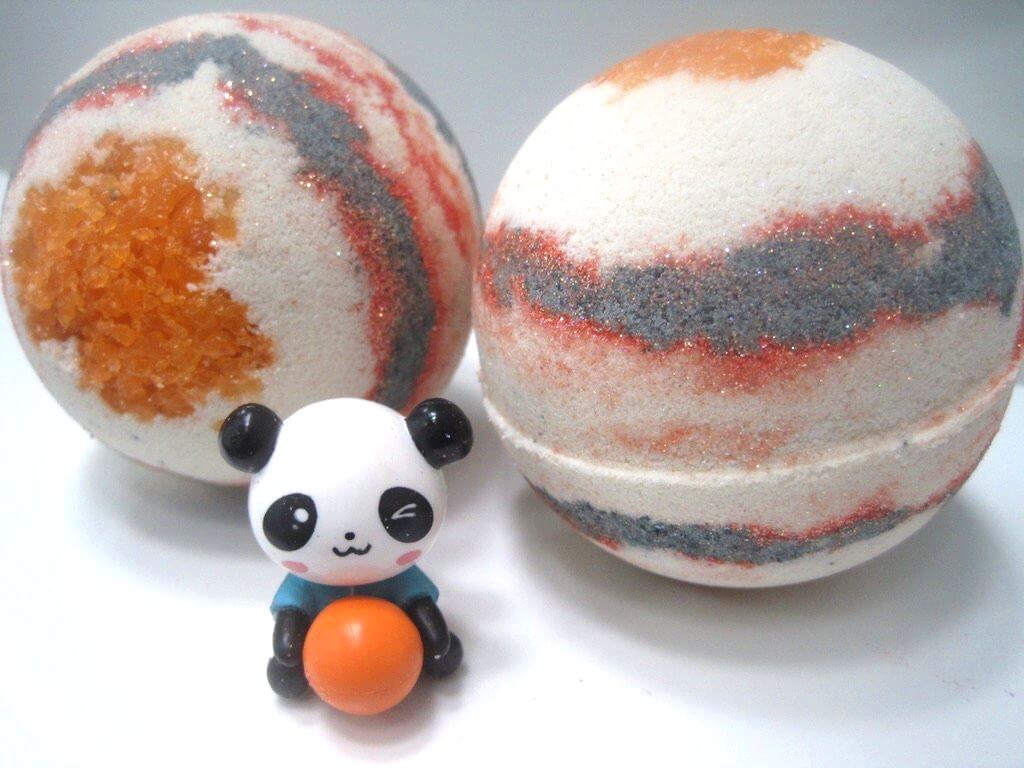 Panda Bath Bombs Party Pack (with Toys Inside) - 6 ct - Berwyn Betty's Bath & Body Shop