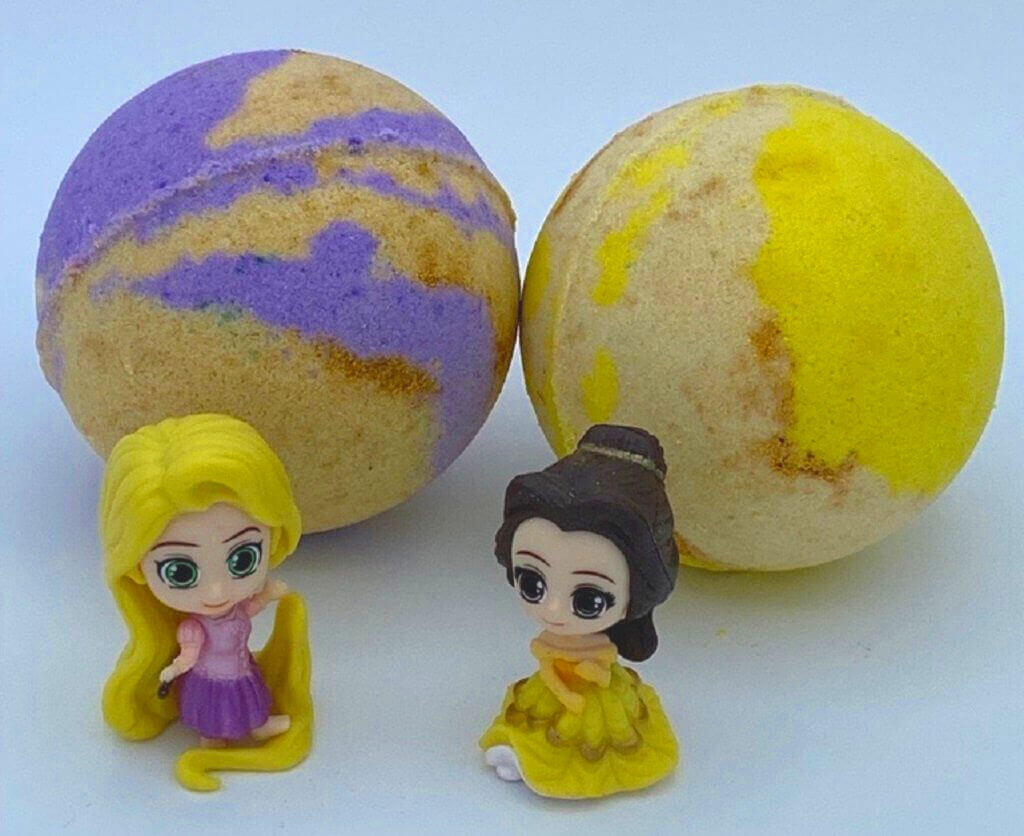 Princess Bath Bombs Party Pack (with Toys Inside) - 6 ct - Berwyn Betty's Bath & Body Shop