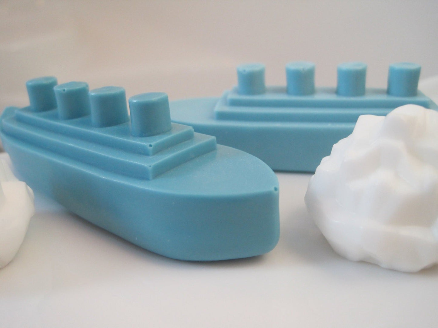Titanic & Iceberg Glycerin Soaps - 2 ct - Berwyn Betty's Bath & Body Shop