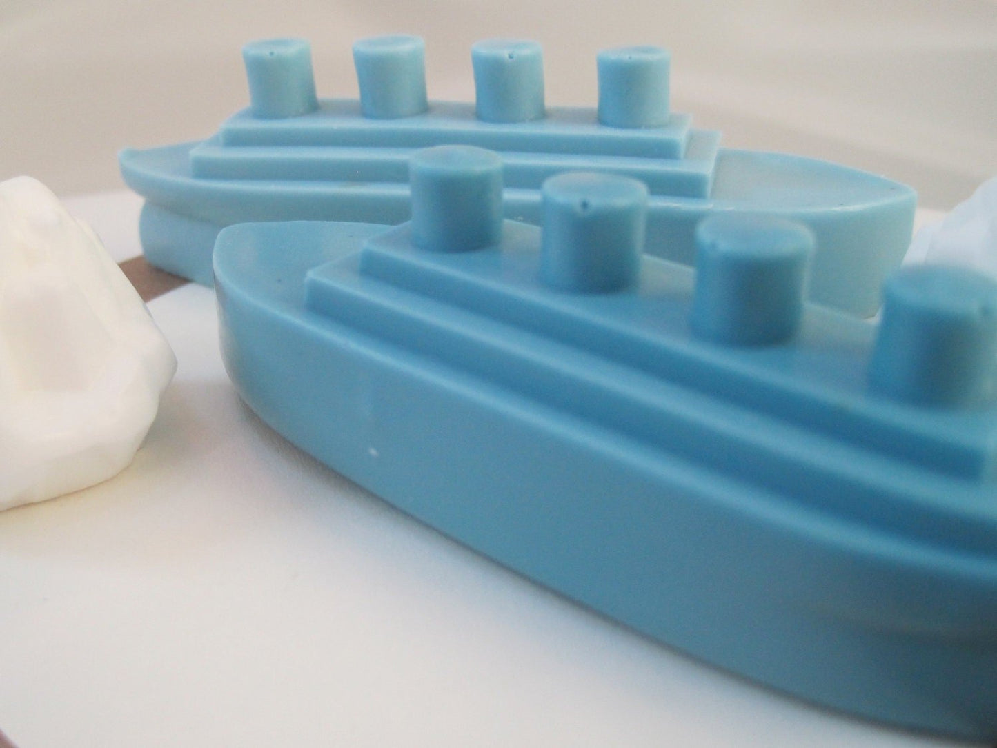 Titanic & Iceberg Glycerin Soaps - 2 ct - Berwyn Betty's Bath & Body Shop
