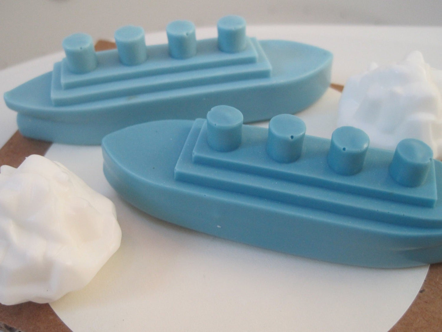 Titanic & Iceberg Glycerin Soaps - 2 ct - Berwyn Betty's Bath & Body Shop