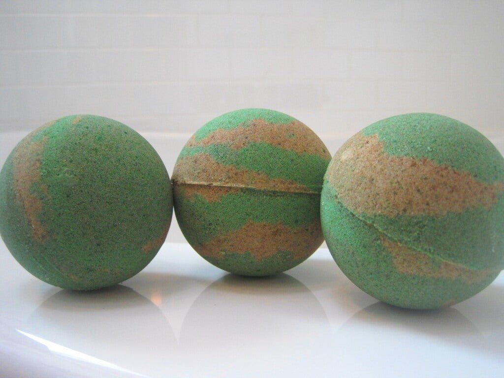 20% OFF Memorial Day Weekend Special! Camouflage Bath Bomb with Soldier Toy Inside - Berwyn Betty's Bath & Body Shop