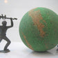 20% OFF Memorial Day Weekend Special! Camouflage Bath Bomb with Soldier Toy Inside - Berwyn Betty's Bath & Body Shop