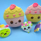 Kawaii Cupcake Kids Bath Bomb with Kawaii Ring Inside