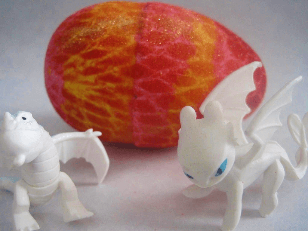 Dragon Egg Kids Bath Bomb with Dragon Toy Inside