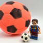 15% OFF Launch Pricing to 05/20! Soccer Ball Surprise Kids Bath Bomb with Professional Soccer Player Minifigure Toy Inside