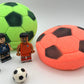 15% OFF Launch Pricing to 05/20! Soccer Ball Surprise Kids Bath Bomb with Professional Soccer Player Minifigure Toy Inside