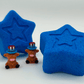BASICS Patriotic Star Bath Bomb with Patriotic Highland Cow Figure Inside