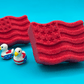 BASICS American Flag Kids Bath Bomb with Patriotic Duck Figure Inside
