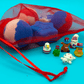 BASICS Patriotic Kids Bath Bomb Gift Bag with Patriotic Toys Inside - 6 ct