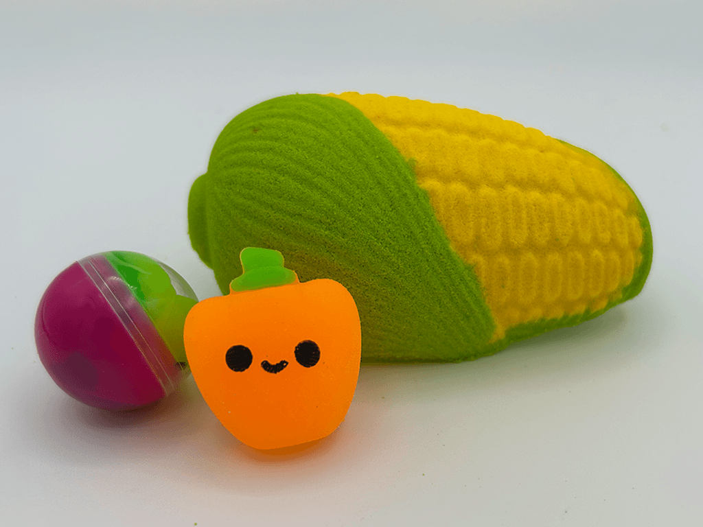 Summer Corn Kids Bath Bomb with Veggie Mochi Inside