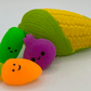 Summer Corn Kids Bath Bomb with Veggie Mochi Inside