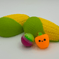 Summer Corn Kids Bath Bomb with Veggie Mochi Inside