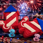 Fireworks Kids Bath Bomb with Patriotic Axolotl