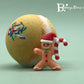 Holiday Stocking Stuffer Kids Bath Bomb with Gingerbread Guy Inside