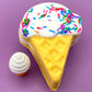 Ice Cream Cone Kids Bath Bomb with Ice Cream Eraser Inside