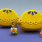Fruit Pie Bath Bomb for Kids with Fall Gnome Toy Inside