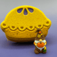 Fruit Pie Bath Bomb for Kids with Fall Gnome Toy Inside