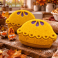 Fruit Pie Bath Bomb for Kids with Fall Gnome Toy Inside
