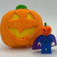 🎃 Jack O'Lantern Kids Bath Bomb with Pumpkinhead Minifigure Toy Inside