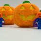 🎃 Jack O'Lantern Kids Bath Bomb with Pumpkinhead Minifigure Toy Inside