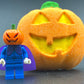 🎃 Jack O'Lantern Kids Bath Bomb with Pumpkinhead Minifigure Toy Inside