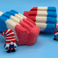 America Pop Kids Bath Bomb with Patriotic Gnome Figure Inside