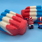 America Pop Kids Bath Bomb with Patriotic Gnome Figure Inside