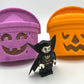 Trick or Treat Bucket Kids Bath Bomb – With Halloween Minifigure Inside!