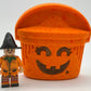 Trick or Treat Bucket Kids Bath Bomb – With Halloween Minifigure Inside!