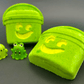 Halloween Trick-or-Treat Bucket Bath Bomb for Kids with Cute Animal Ghost Toy Inside