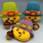 Tom Turkey Pilgrim Bath Bomb for Kids with Turkey Toy Inside