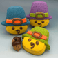 Tom Turkey Pilgrim Bath Bomb for Kids with Turkey Toy Inside