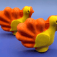 Turkey Bath Bomb for Kids with Cute Turkey Figurine Inside