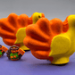 Turkey Bath Bomb for Kids with Cute Turkey Figurine Inside