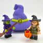 Witch's Hat Kids Bath Bomb with Witch Minifigure Inside