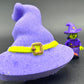 Witch's Hat Kids Bath Bomb with Witch Minifigure Inside