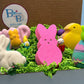 Easter Kids Bath Bombs Collection Box with Holiday Themed Toys Inside  - 5 ct