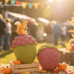 Acorn Kids Bath Bomb with Squirrel Figure Inside - Berwyn Betty's Bath & Body Shop