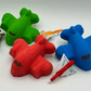 Airplane Kids Bath Bomb with Toy Airplane Inside - Berwyn Betty's Bath & Body Shop